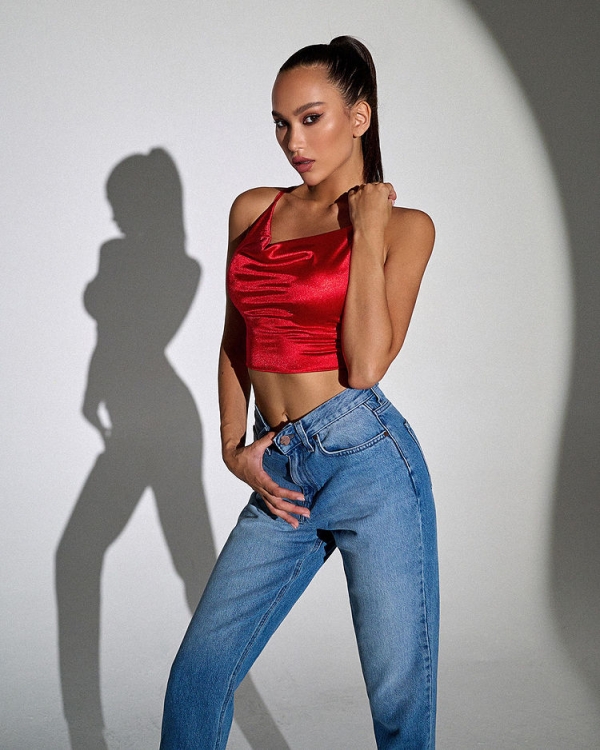 Bona Fashion:  Top Eros "Red Fluid" фото 9