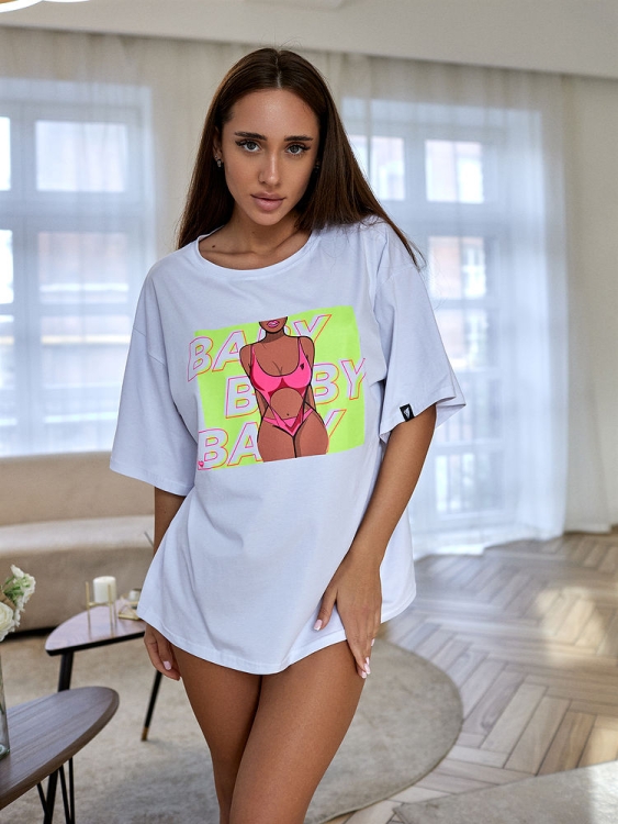 Bona Fashion: OVERSIZE T-shirt "GTA" фото 4