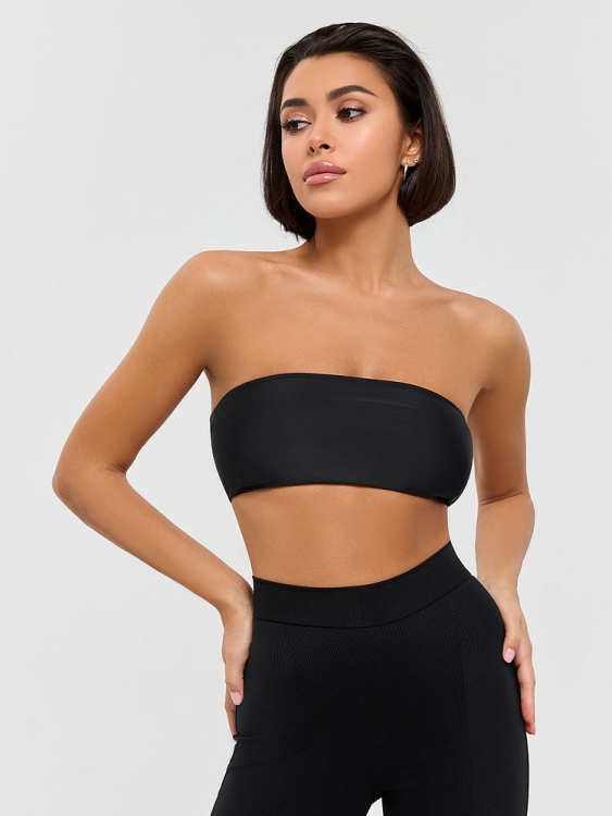 Bona Fide: Top Bandeau "Black" фото 4