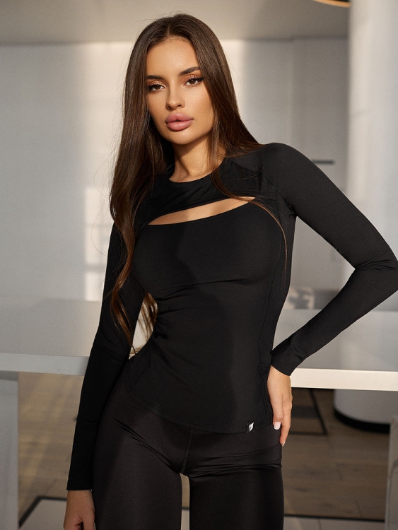 Bona Fide: Racy Rash Long "Black" фото 3