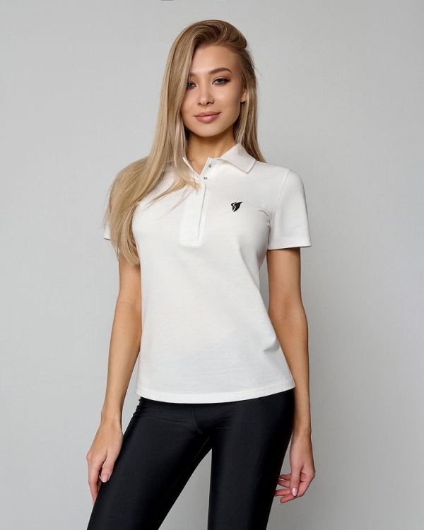 Bona Fide: T-Shirt Polo "White" фото 2