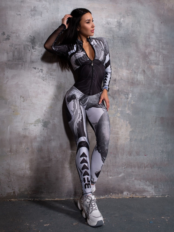 Bona Fide: Hi-Tech BodySuit INNOVATION "Light Gray" фото 2