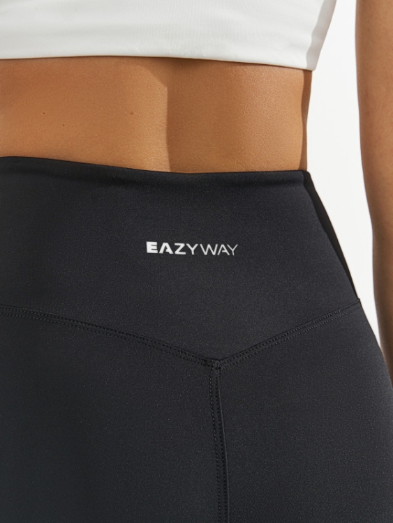 EAZYWAY Леггинсы женские черный-белый 1W04.156.1 фото 3