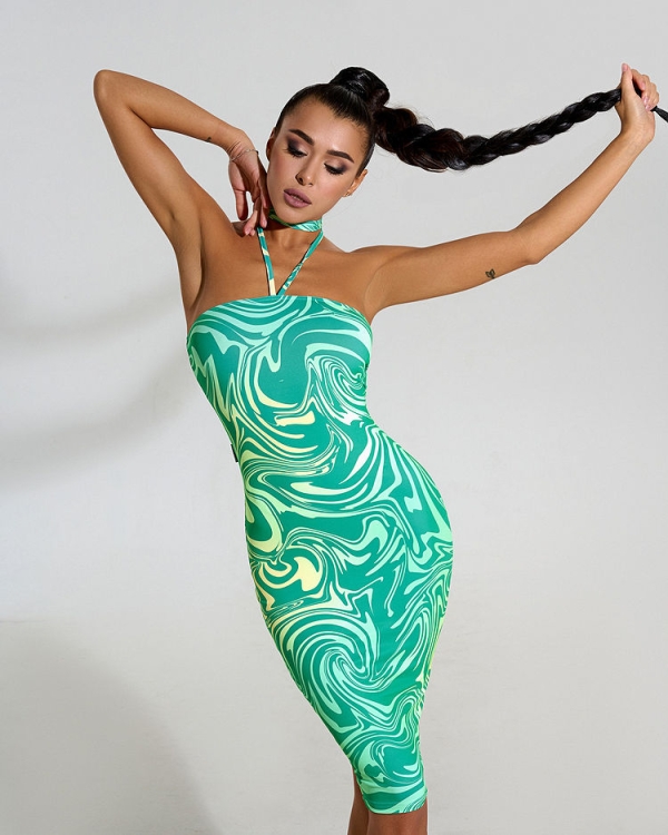 Bona Fide: Bandeau Dress "Summer Wave" фото 1