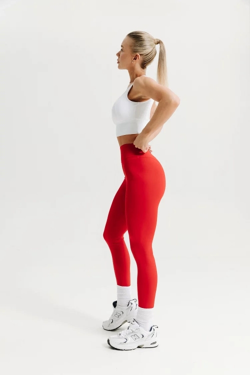 Forstrong Лосины Fit Красный фото 6