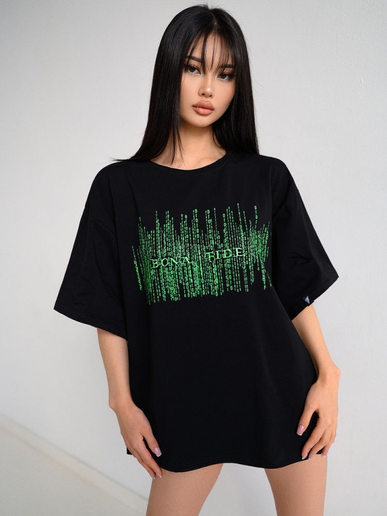 Bona Fashion: OVERSIZE T-shirt "Matrix" фото 4