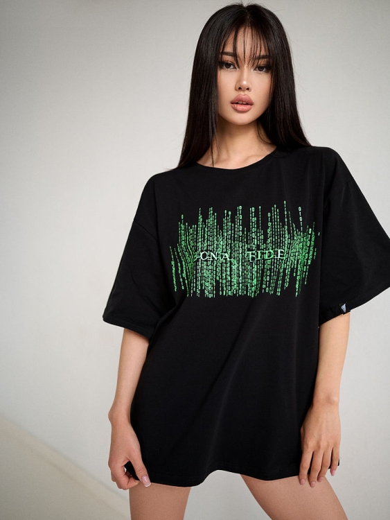 Bona Fashion: OVERSIZE T-shirt "Matrix" фото 1