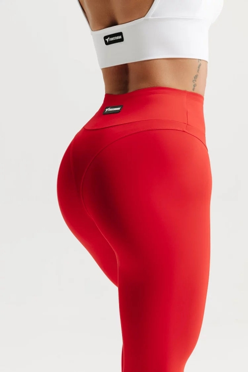 Forstrong Лосины Fit Красный фото 4