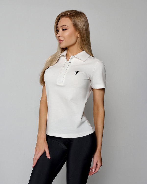 Bona Fide: T-Shirt Polo "White" фото 3