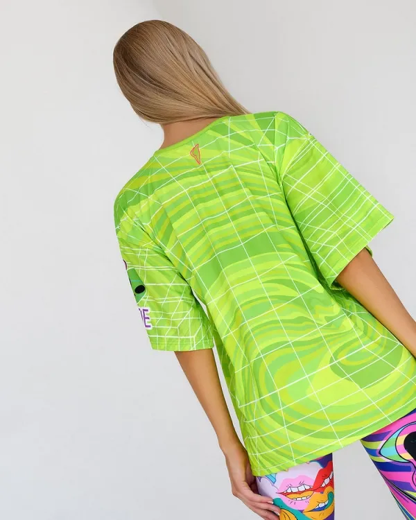 Bona Fide: OVERSIZE T- shirt JOY "Green" фото 6